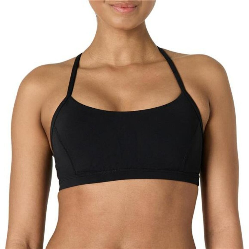 Womens sports bra buttery soft yoga bra light support strappy y back workout top